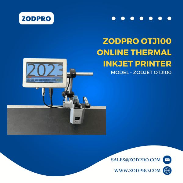 Online Thermal Inkjet Printer - Zodpro OTJ100